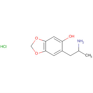 1,3-Benzodioxol-5-ol, 6-(2-aminopropyl)-, hydrochloride