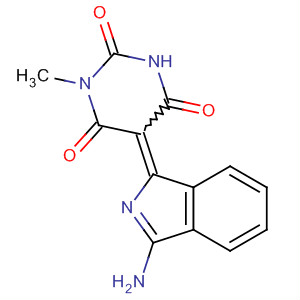 2,4,6(1H,3H,5H)-Pyrimidinetrione,5-(3-amino-1H-isoindol-1-ylidene)-1-methyl-