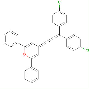 4H-Pyran,4-[3,3-bis(4-chlorophenyl)-1,2-propadienylidene]-2,6-diphenyl-