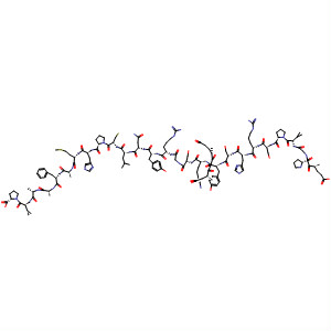 L-Proline,L-a-glutamyl-L-prolylglycyl-L-valyl-L-prolyl-L-seryl-L-arginyl-L-histidyl-L-seryl-L-a-aspartyl-L-a-glutamyl-L-tyrosyl-L-lysyl-L-serylglycyl-L-arginyl-L-tyrosyl-L-asparaginyl-L-leucyl-L-cysteinyl-L-prolyl-L-histidyl-L-methionyl-L-alanyl-L-phenyla