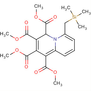 4H-Quinolizine-1,2,3,4-tetracarboxylic acid, 6-[(trimethylsilyl)methyl]-,tetramethyl ester