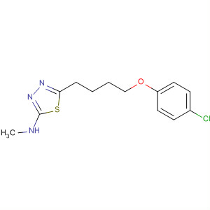 1,3,4-Thiadiazol-2-amine, 5-[4-(4-chlorophenoxy)butyl]-N-methyl-