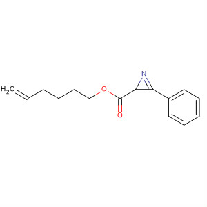 2H-Azirine-2-carboxylic acid, 3-phenyl-, 5-hexenyl ester