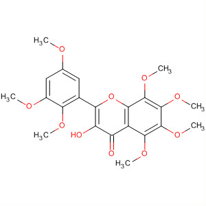 4H-1-Benzopyran-4-one,3-hydroxy-5,6,7,8-tetramethoxy-2-(2,3,5-trimethoxyphenyl)-