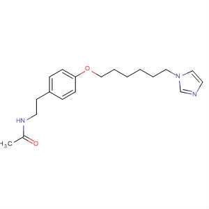 Acetamide, N-[2-[4-[[6-(1H-imidazol-1-yl)hexyl]oxy]phenyl]ethyl]-