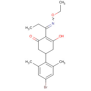 2-Cyclohexen-1-one,5-(4-bromo-2,6-dimethylphenyl)-2-[1-(ethoxyimino)propyl]-3-hydroxy-