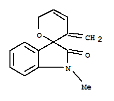 3,6-DIHYDRO-1-METHYL-3-METHYLENE-SPIRO[3H-INDOLE-3,2-[2H]PYRAN]-2(1H)-ONE