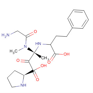 L-Proline,1-[2-[(1-carboxy-3-phenylpropyl)amino]-N-glycyl-N-methyl-b-alanyl]-