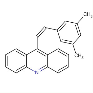 Acridine, 9-[2-(3,5-dimethylphenyl)ethenyl]-, (Z)-