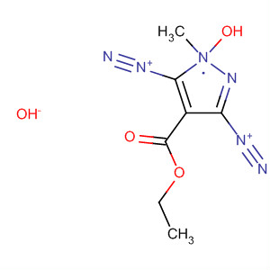 1H-Pyrazole-3,5-bis(diazonium), 4-(ethoxycarbonyl)-1-methyl-,dihydroxide