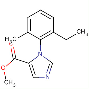 1H-Imidazole-5-carboxylic acid, 1-(2-ethyl-6-methylphenyl)-, methylester