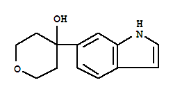 4-(1H-INDOL-6-YL)-TETRAHYDRO-2H-PYRAN-4-OL
