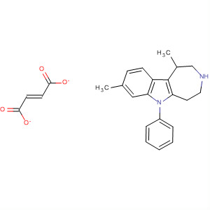 Azepino[4,5-b]indole, 1,2,3,4,5,6-hexahydro-1,8-dimethyl-6-phenyl-,(2E)-2-butenedioate (1:1)
