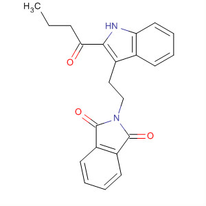 1H-Isoindole-1,3(2H)-dione, 2-[2-[2-(1-oxobutyl)-1H-indol-3-yl]ethyl]-
