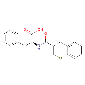 L-Phenylalanine, N-[2-(mercaptomethyl)-1-oxo-3-phenylpropyl]-, (R)-