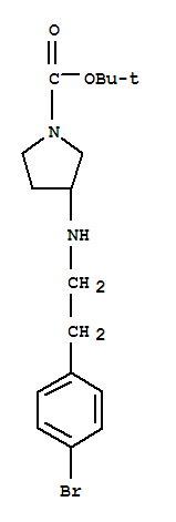 1-BOC-3-[2-(4-BROMO-PHENYL)-ETHYLAMINO]-PYRROLIDINE