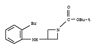 3-(2-BROMO-PHENYLAMINO)-AZETIDINE-1-CARBOXYLIC ACID TERT-BUTYL ESTER