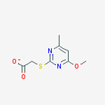 ((4-METHOXY-6-METHYL-PYRIMIDIN-2-YL)THIO)ACETATE