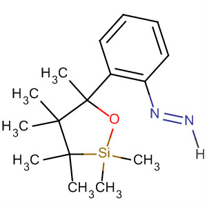 Diazene, (2,2,3,3,4,4,5-heptamethyl-1-oxa-2-silacyclopent-5-yl)phenyl-
