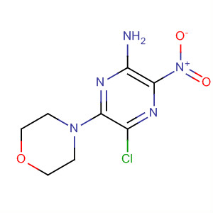 Pyrazinamine, 5-chloro-6-(4-morpholinyl)-3-nitro-