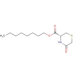 3-Thiomorpholinecarboxylic acid, 5-oxo-, octyl ester, (R)-