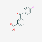 3-ETHOXYCARBONYL-4-IODOBENZOPHENONE