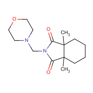1H-Isoindole-1,3(2H)-dione,hexahydro-3a,7a-dimethyl-2-(4-morpholinylmethyl)-