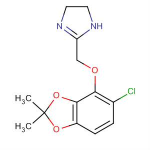 1H-Imidazole,2-[[(5-chloro-2,2-dimethyl-1,3-benzodioxol-4-yl)oxy]methyl]-4,5-dihydro-