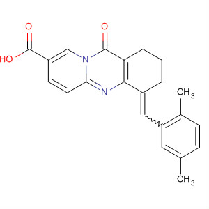 1H-Pyrido[2,1-b]quinazoline-8-carboxylic acid,4-[(2,5-dimethylphenyl)methylene]-2,3,4,11-tetrahydro-11-oxo-