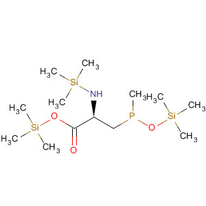 Alanine, 3-[methyl[(trimethylsilyl)oxy]phosphinyl]-N-(trimethylsilyl)-,trimethylsilyl ester