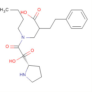 L-Proline, 1-[[butyl(2-carboxy-4-phenylbutyl)amino]carbonyl]-