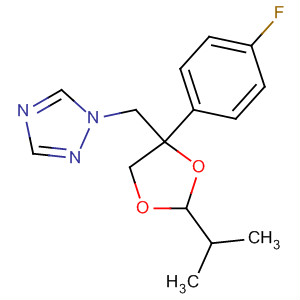 1H-1,2,4-Triazole,1-[[4-(4-fluorophenyl)-2-(1-methylethyl)-1,3-dioxolan-4-yl]methyl]-