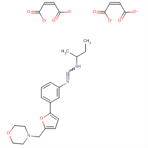 Methanimidamide,N-(1-methylpropyl)-N'-[3-[5-(4-morpholinylmethyl)-2-furanyl]phenyl]-,(2Z)-2-butenedioate (1:2)