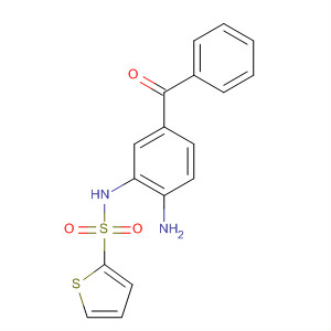 2-Thiophenesulfonamide, N-(2-amino-5-benzoylphenyl)-