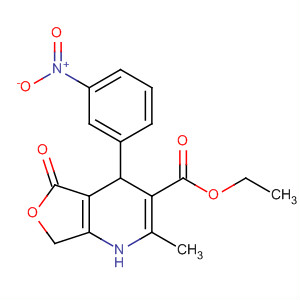Furo[3,4-b]pyridine-3-carboxylic acid,1,4,5,7-tetrahydro-2-methyl-4-(3-nitrophenyl)-5-oxo-, ethyl ester