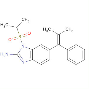 1H-Benzimidazol-2-amine,1-[(1-methylethyl)sulfonyl]-6-(2-methyl-1-phenyl-1-propenyl)-