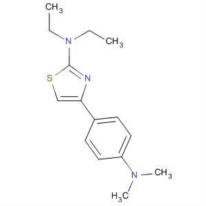 2-Thiazolamine, 4-[4-(dimethylamino)phenyl]-N,N-diethyl-