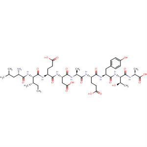 L-Alanine,N-[N-[N-[N-[N-[N-[N-(N-L-leucyl-L-isoleucyl)-L-a-glutamyl]-L-a-aspartyl]-L-alanyl]-L-a-glutamyl]-L-tyrosyl]-L-threonyl]-