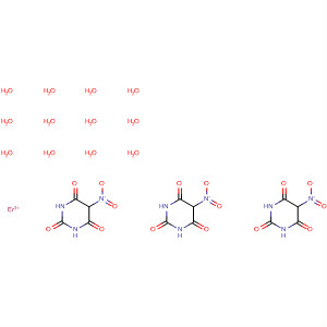 2,4,6(1H,3H,5H)-Pyrimidinetrione, 5-nitro-, erbium(3+) salt (3:1),dodecahydrate