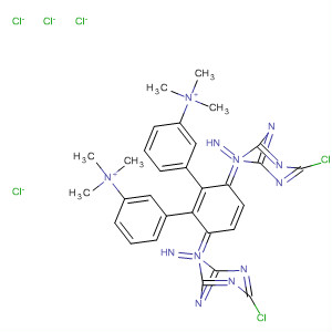 Benzenaminium,3,3'-[1,4-phenylenebis[imino(6-chloro-1,3,5-triazine-4,2-diyl)imino]]bis[N,N,N-trimethyl-, dichloride
