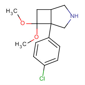 3-Azabicyclo[3.2.0]heptane, 1-(4-chlorophenyl)-7,7-dimethoxy-