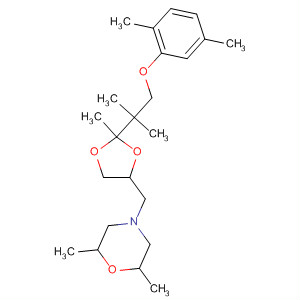 Morpholine,4-[[2-[2-(2,5-dimethylphenoxy)-1,1-dimethylethyl]-2-methyl-1,3-dioxolan-4-yl]methyl]-2,6-dimethyl-