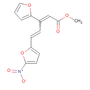 2,4-Pentadienoic acid, 3-(2-furanyl)-5-(5-nitro-2-furanyl)-, methyl ester,(E,E)-