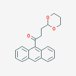 9-[3-(1,3-DIOXAN-2-YL)PROPIONYL]ANTHRACENE