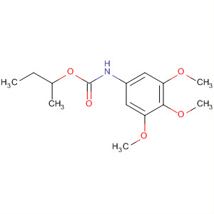 Carbamic acid, (3,4,5-trimethoxyphenyl)-, 1-methylpropyl ester