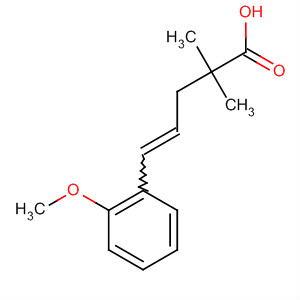 4-Pentenoic acid, 5-(2-methoxyphenyl)-2,2-dimethyl-