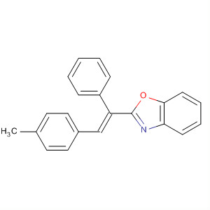 Benzoxazole, 2-[2-(4-methylphenyl)-1-phenylethenyl]-, (E)-