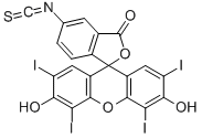 SPIRO(ISOBENZOFURAN-1(3H),9-(9H) XANTHEN)-3-ONE, (3,6-DIHYDROXY-2,4,5,7-TETRAIODO- 5-ISOTHIOCYANATO)