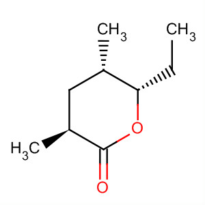 2H-Pyran-2-one, 6-ethyltetrahydro-3,5-dimethyl-, (3S,5S,6S)-
