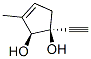 3-CYCLOPENTENE-1,2-DIOL,1-ETHYNYL-3-METHYL-,CIS-
